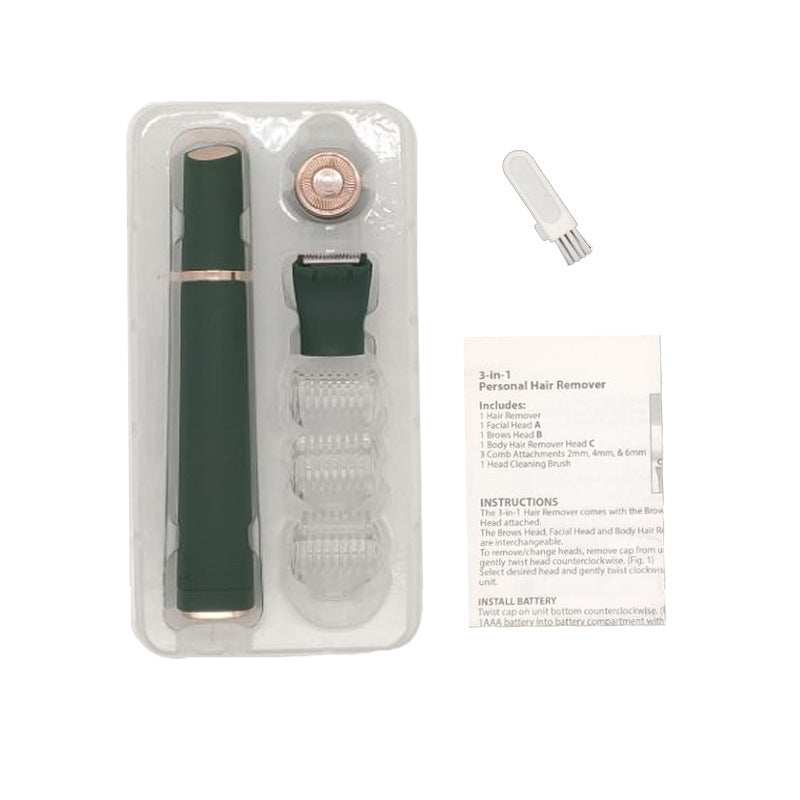 Eyebrow Trimmer, Hair Removal Device, Electric Shaver, Hair Removal Device, Waterproof Body