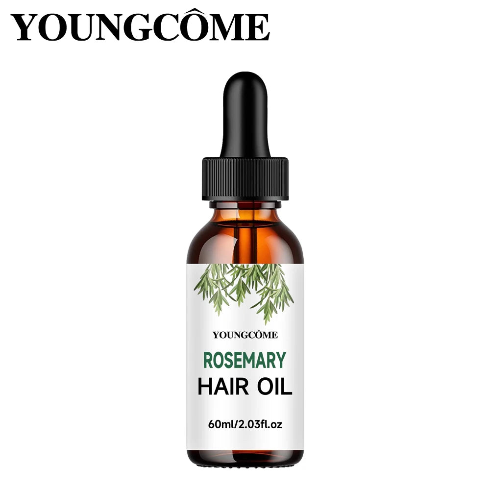 Rosemary Dense Hair Essential Oil Repair Hairs Damage Prevent Hair Loss Promotes Hair Growth Fights Dandruff Dry ScalpAdds Shine