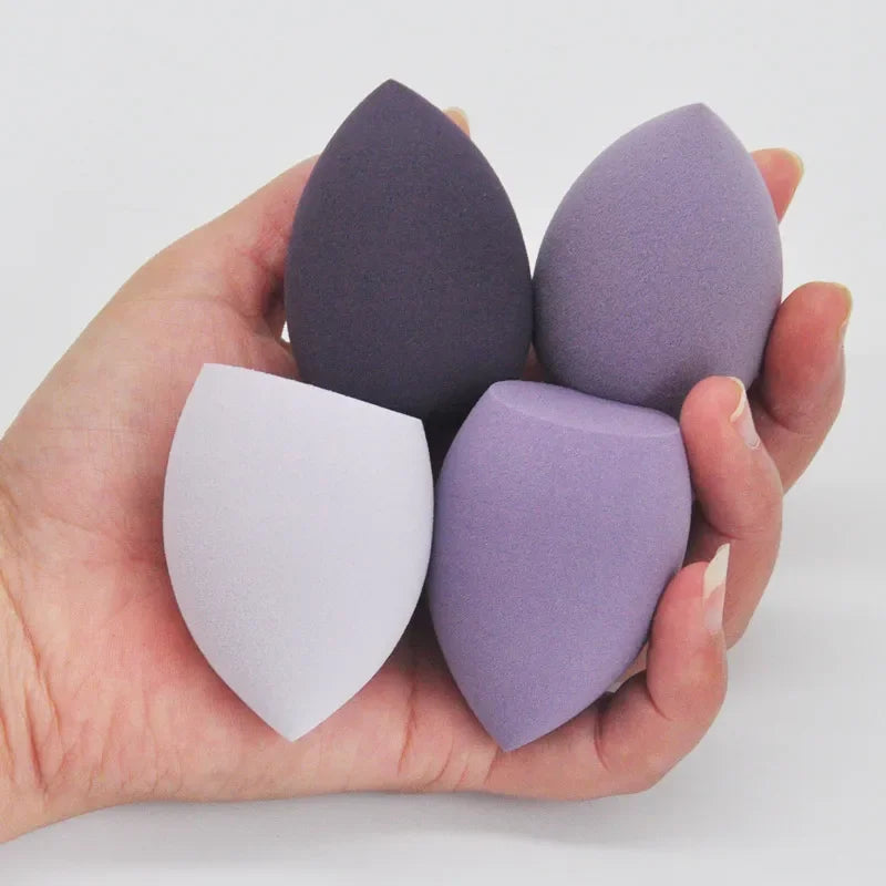 4 pcs/bag fashion make up blender cosmetic puff makeup sponge foundation powder sponge beauty tool makeup tool accessories