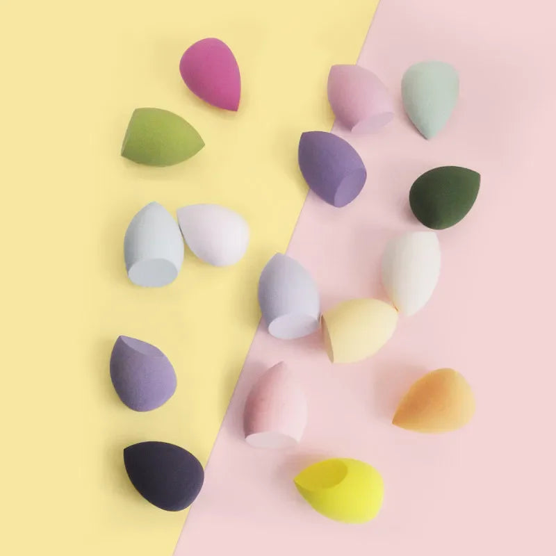 4 pcs/bag fashion make up blender cosmetic puff makeup sponge foundation powder sponge beauty tool makeup tool accessories
