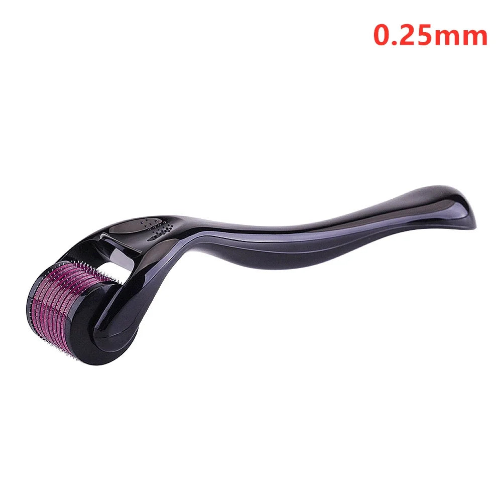 540 Micro Needles Derma Roller for Skin,Beard & Hair Growth,0.2mm\0.25mm\0.3mm,Face Roll Tool,Professional Facial Skincare Tools