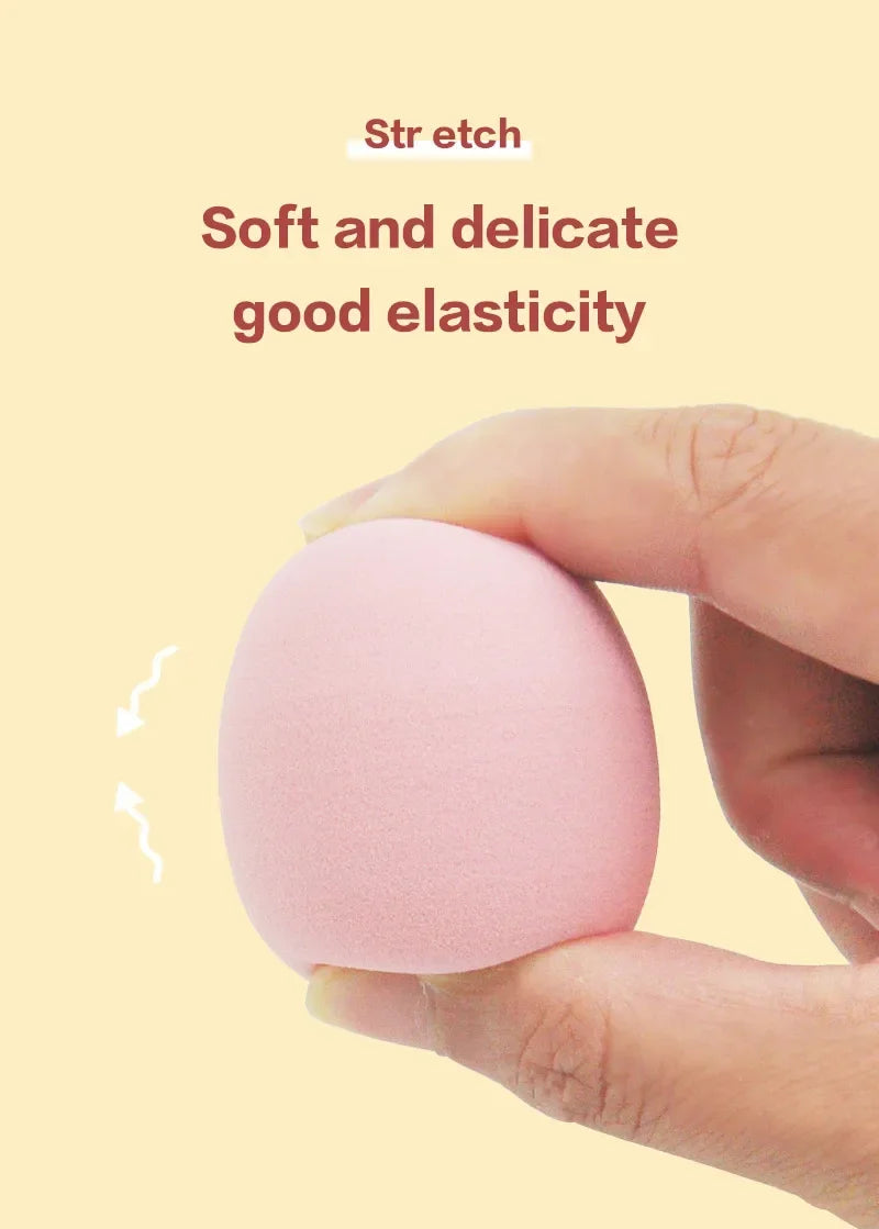 4 pcs/bag fashion make up blender cosmetic puff makeup sponge foundation powder sponge beauty tool makeup tool accessories