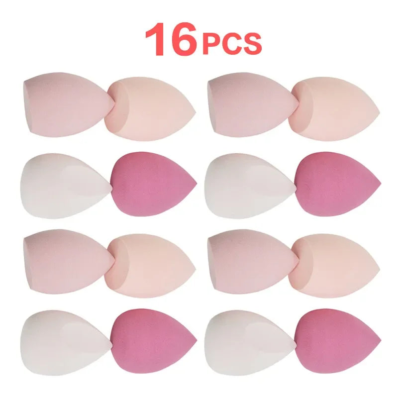4 pcs/bag fashion make up blender cosmetic puff makeup sponge foundation powder sponge beauty tool makeup tool accessories