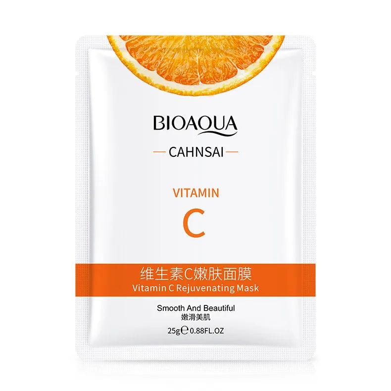 30pcs BIOAQUA skincare Face Masks Women Face skin care Sheet Mask Moisturizing Anti-wrinkle Hydrating Snail Korean Facial Mask