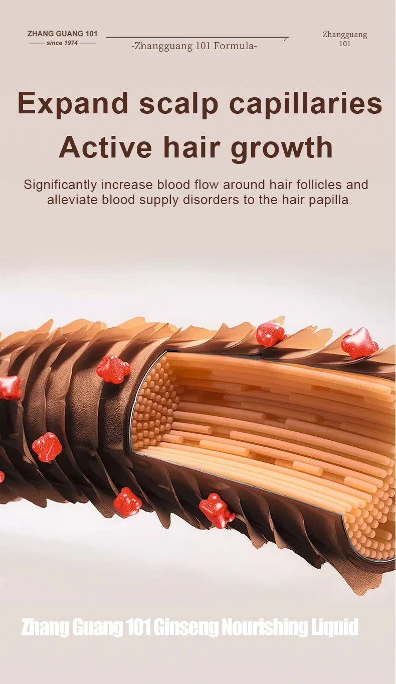 Zhang Guang 101 Ginseng Nourishing Liquid  Promote Hair Growth Anti-Hair Loss Chinese herbal formula Repairing Moisturizing