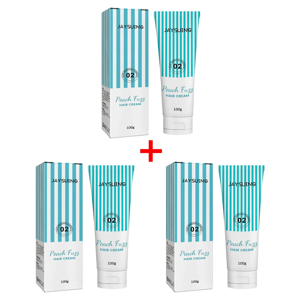 Facial Hair Remover Cream Lip Painless Depilatory Hair Growth Inhibitor Gentle Soothing Moisturizing Permanent Epilator Cream