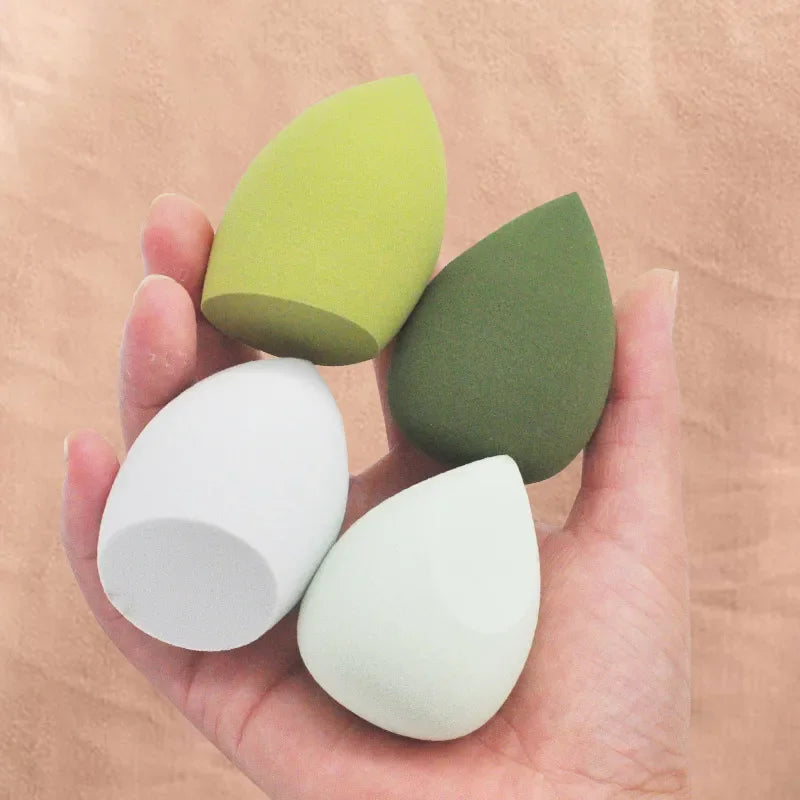 4 pcs/bag fashion make up blender cosmetic puff makeup sponge foundation powder sponge beauty tool makeup tool accessories