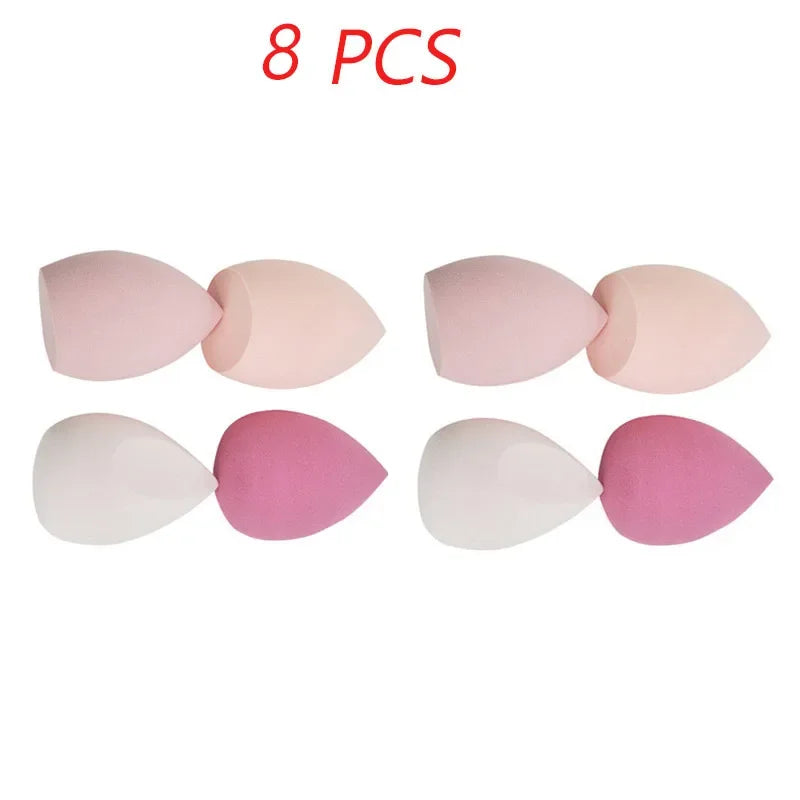 4 pcs/bag fashion make up blender cosmetic puff makeup sponge foundation powder sponge beauty tool makeup tool accessories