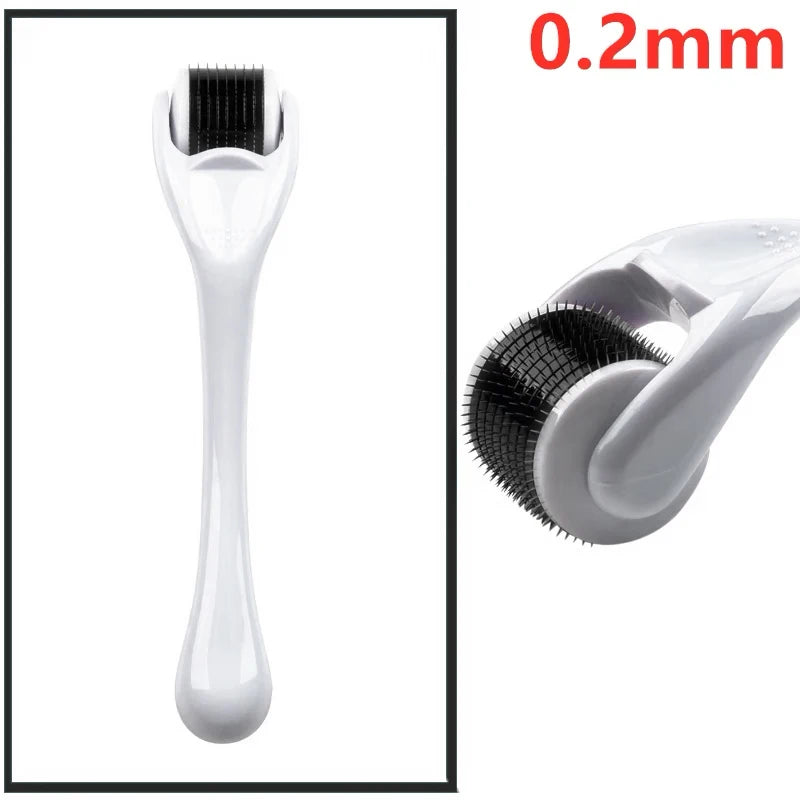 540 Micro Needles Derma Roller for Skin,Beard & Hair Growth,0.2mm\0.25mm\0.3mm,Face Roll Tool,Professional Facial Skincare Tools