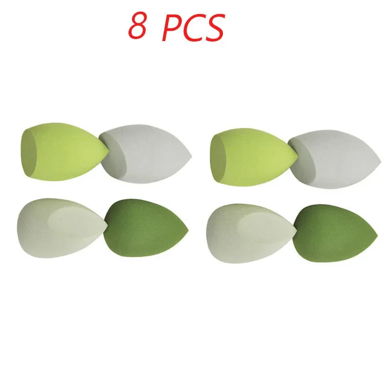 4 pcs/bag fashion make up blender cosmetic puff makeup sponge foundation powder sponge beauty tool makeup tool accessories