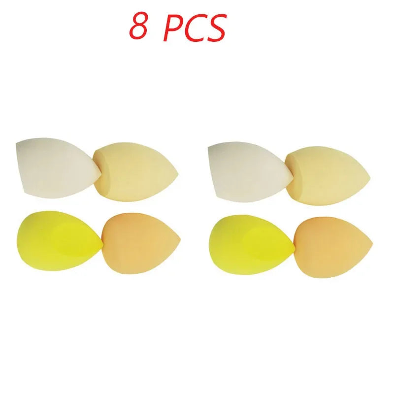 4 pcs/bag fashion make up blender cosmetic puff makeup sponge foundation powder sponge beauty tool makeup tool accessories