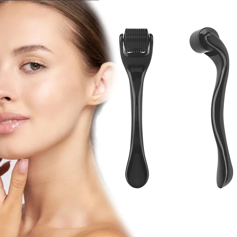 540 Micro Needles Derma Roller for Skin,Beard & Hair Growth,0.2mm\0.25mm\0.3mm,Face Roll Tool,Professional Facial Skincare Tools