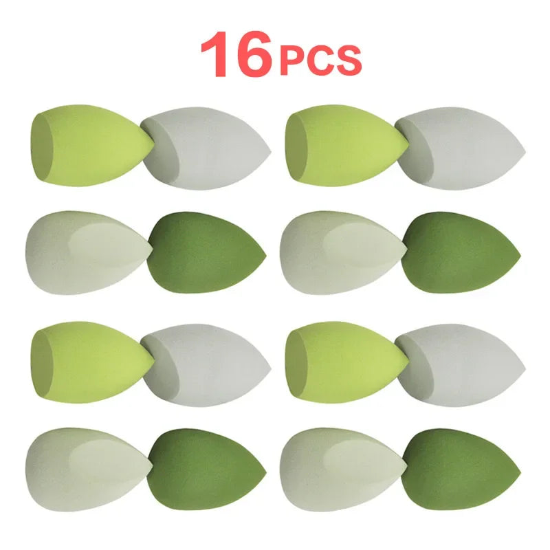 4 pcs/bag fashion make up blender cosmetic puff makeup sponge foundation powder sponge beauty tool makeup tool accessories